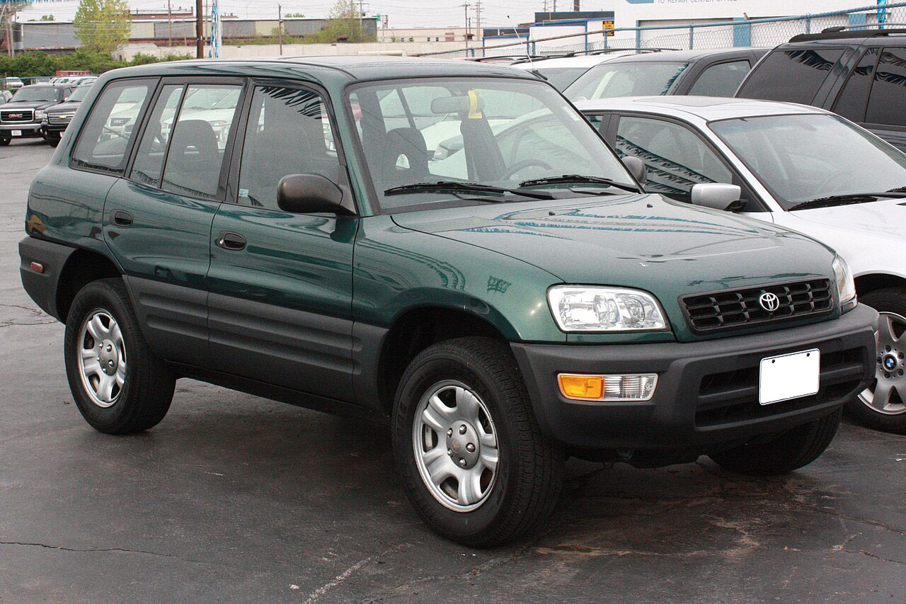 Toyota RAV4 4-door SUV, front three-quarter view